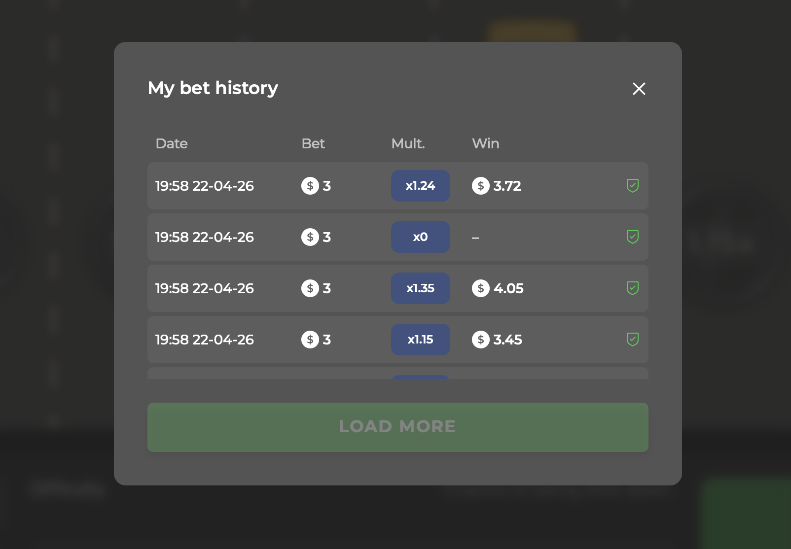 Chicken Road 2 Casino Bet History Chicken Road 2 Casino Bet History mit Provably-Fair-Daten und SHA512-Hash