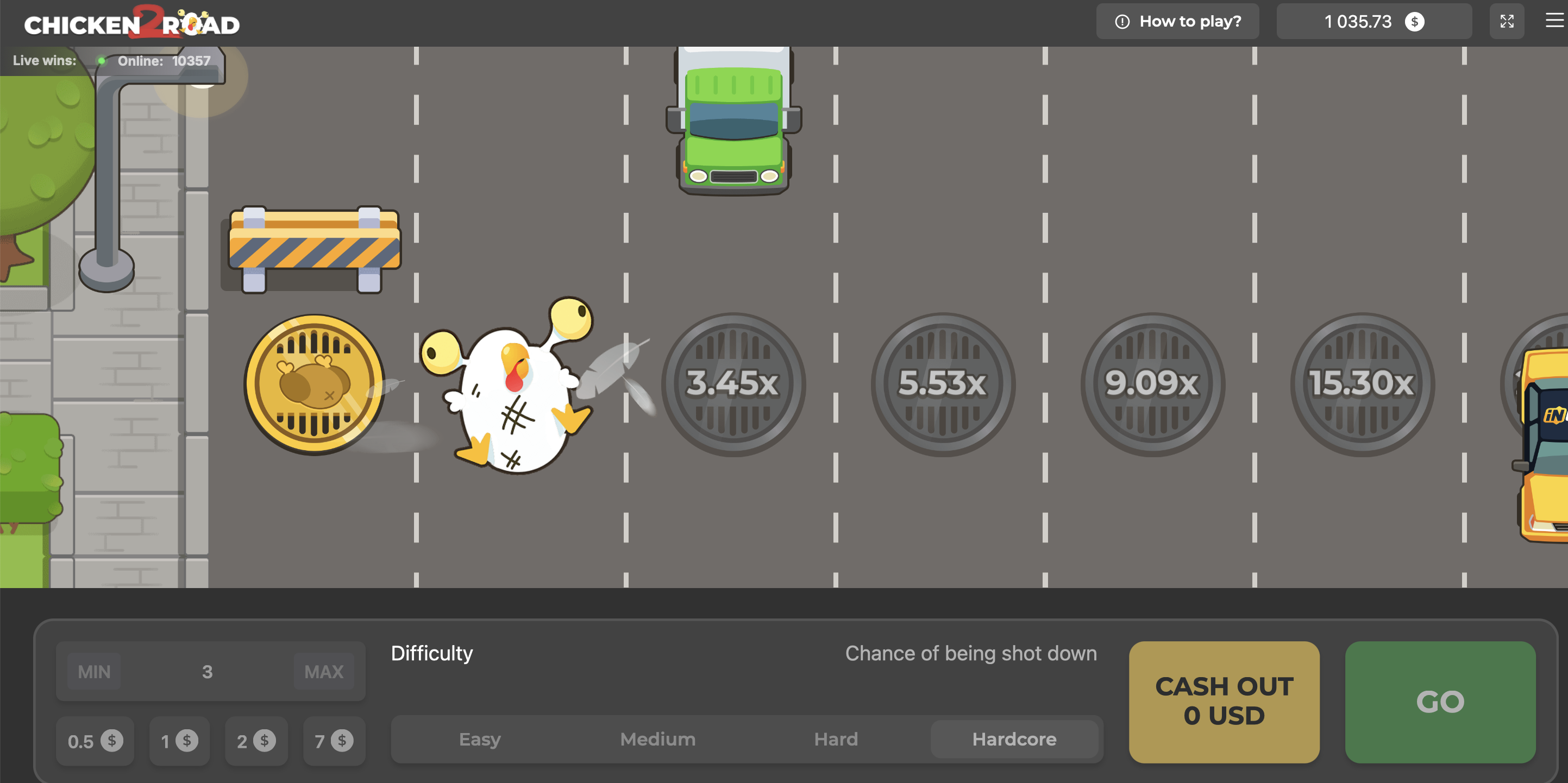 Chicken Road 2 Gambling Game Hardcore Chicken Road 2 Gambling Game im Hardcore-Modus mit hohen Multiplikatoren